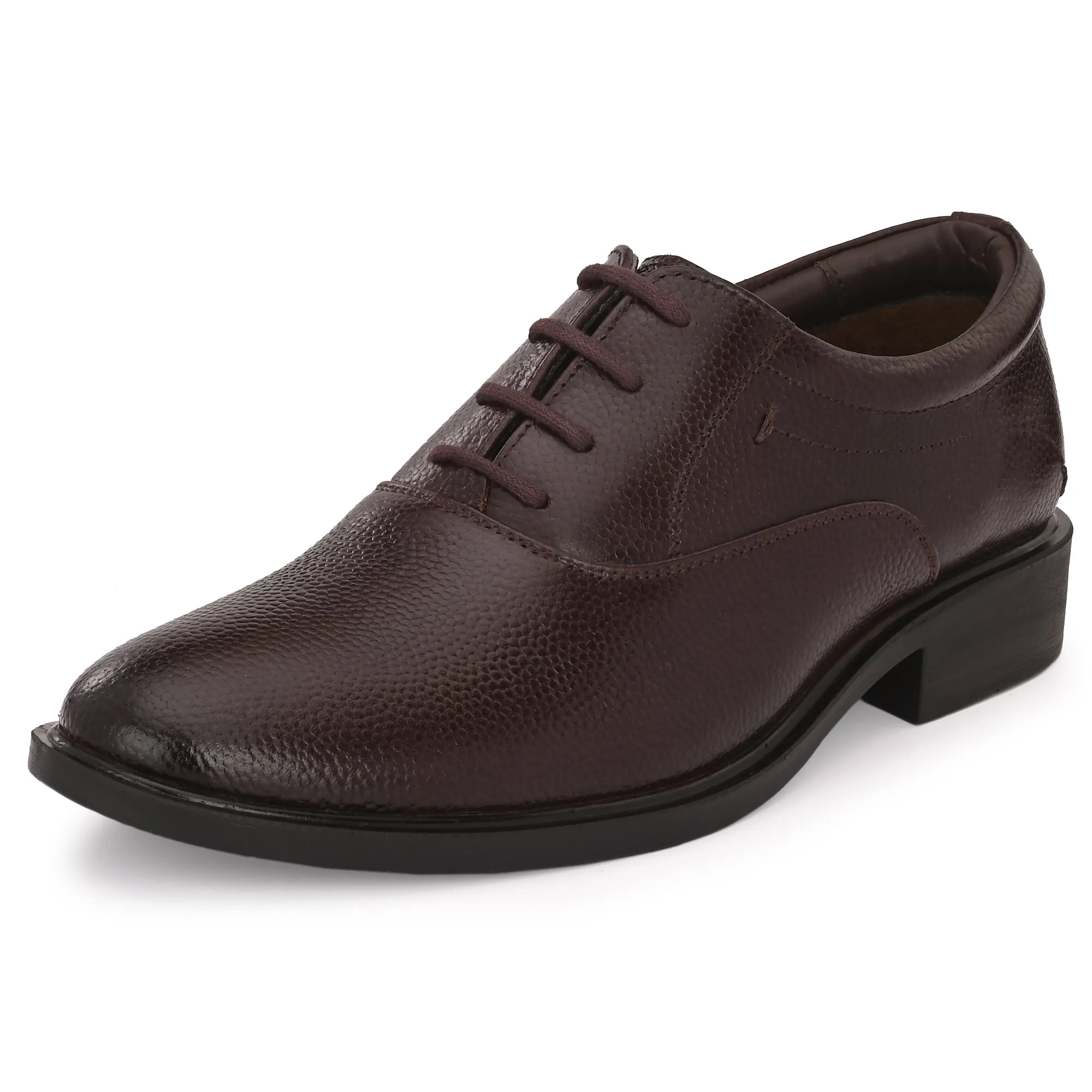 Aged Oxford Full Grain Leather Derby Lace Ups