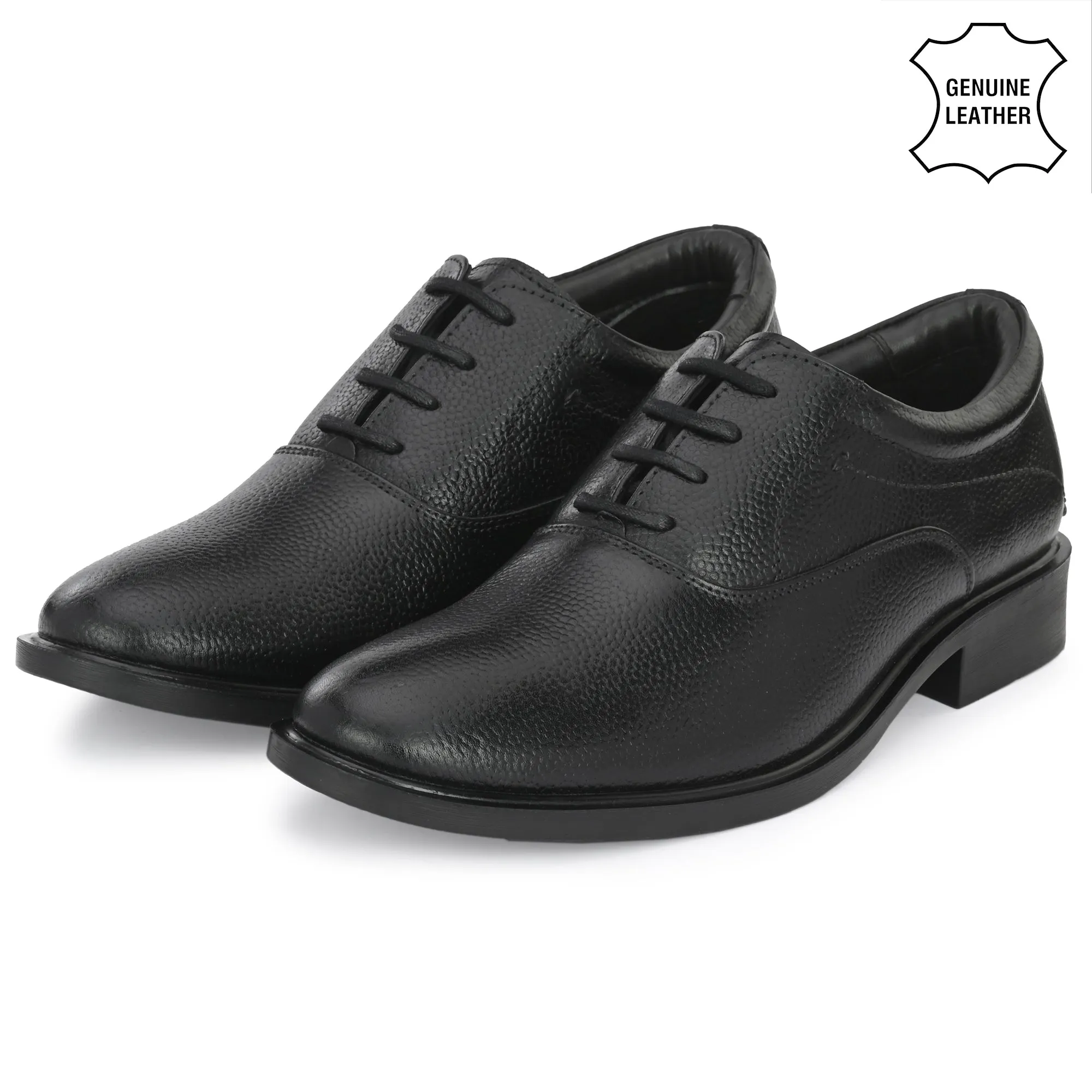 Aged Oxford Full Grain Leather Derby Lace Ups