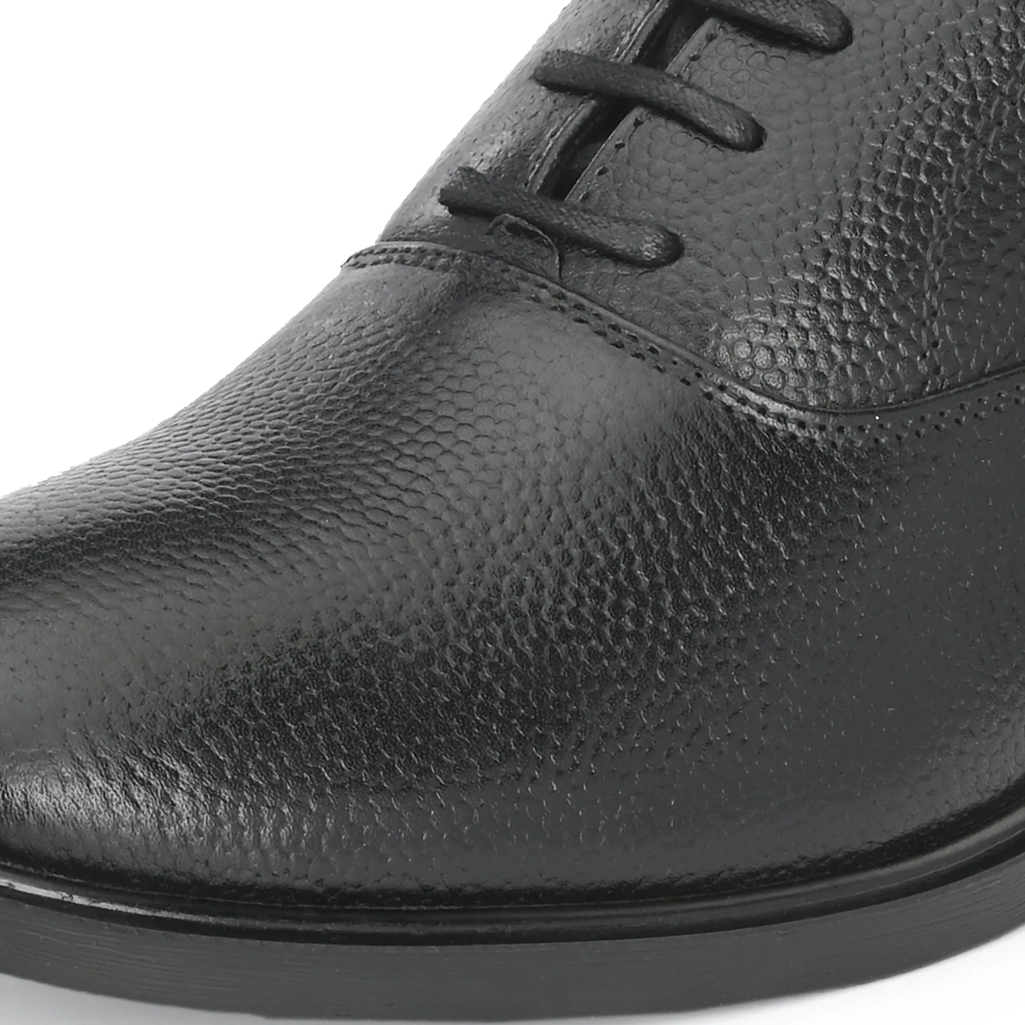Aged Oxford Full Grain Leather Derby Lace Ups