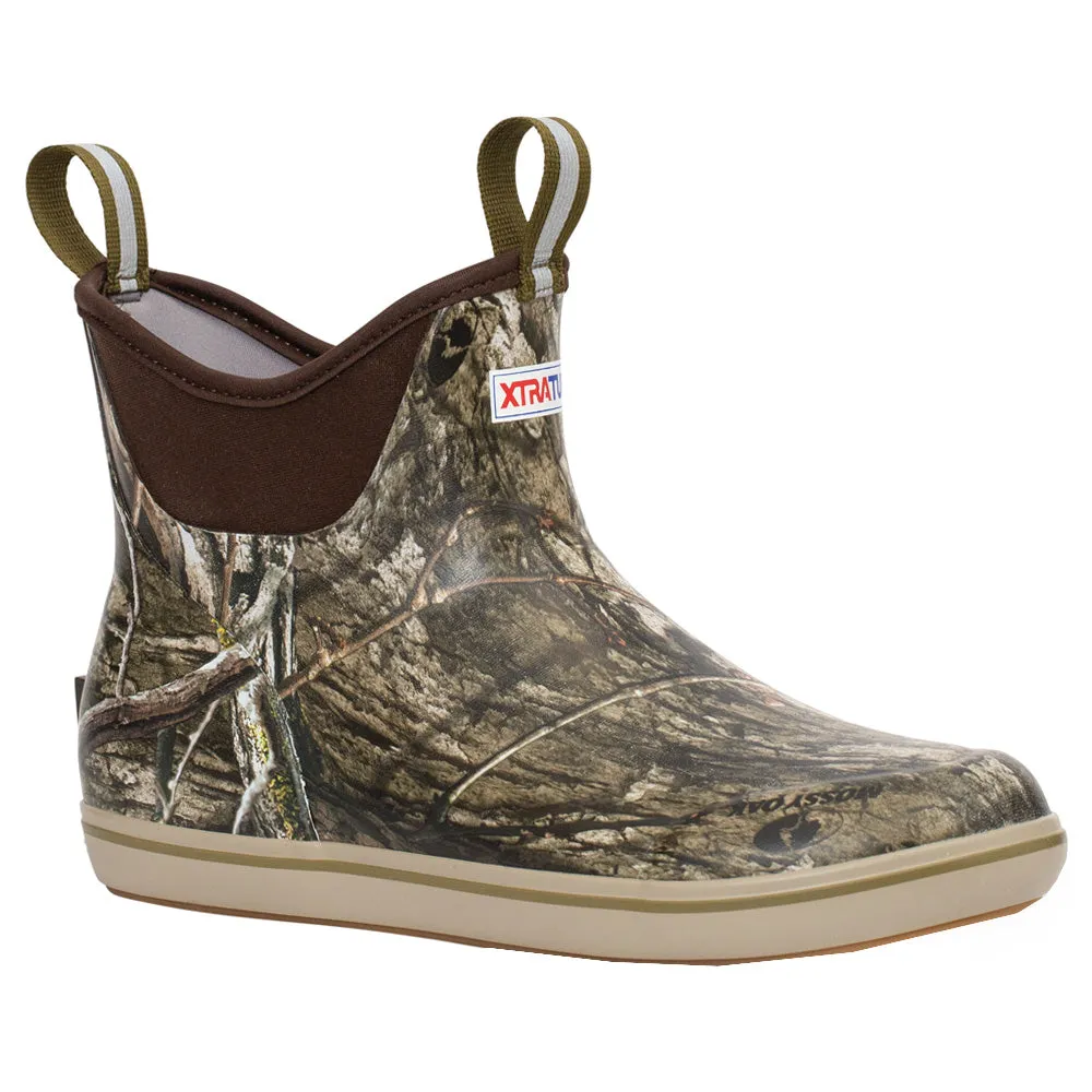 Ankle Deck Camo Pull on Boots
