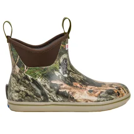 Ankle Deck Camo Pull on Boots