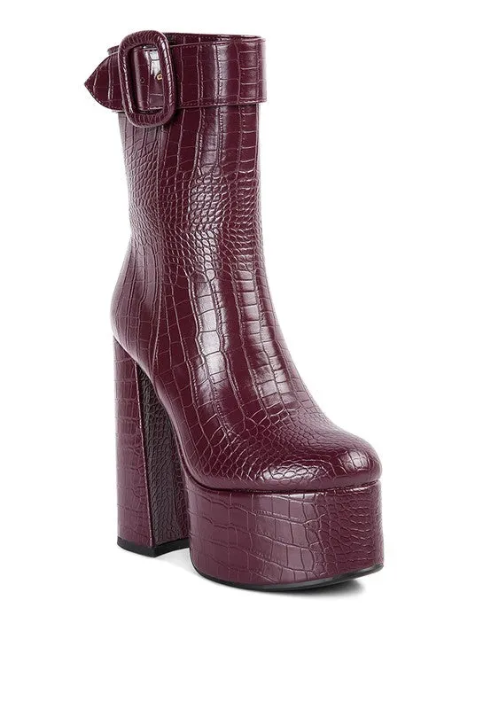Bumpy Platform Heels