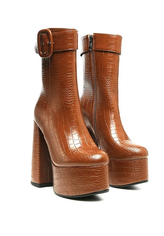 Bumpy Platform Heels