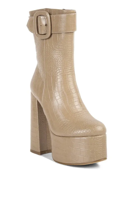 Bumpy Platform Heels