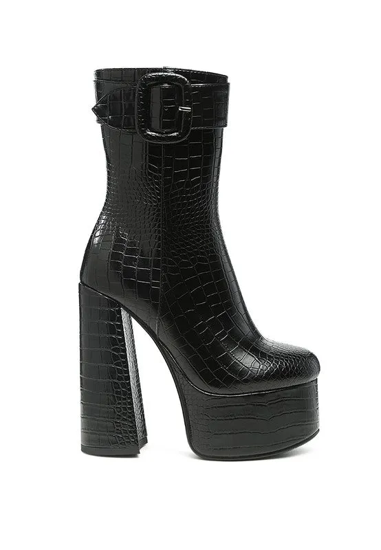 Bumpy Platform Heels