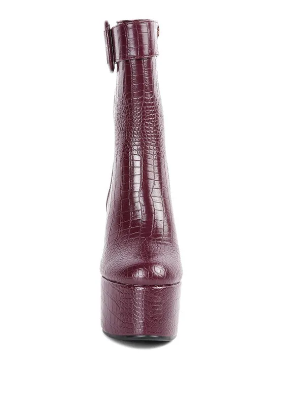 Bumpy Platform Heels