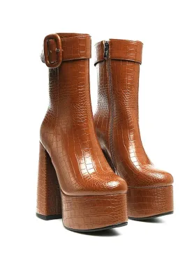 Bumpy Platform Heels