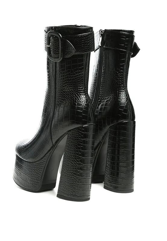 Bumpy Platform Heels