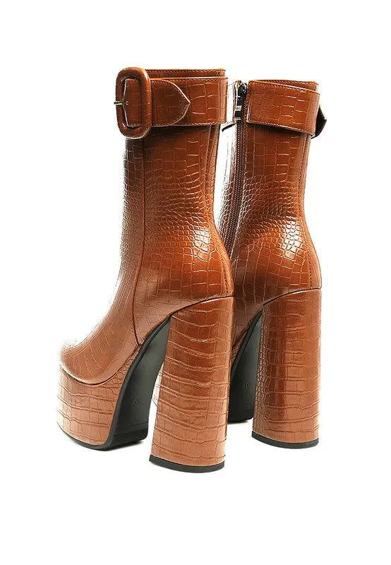 Bumpy Platform Heels