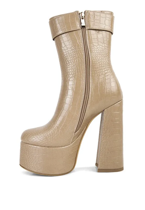 Bumpy Platform Heels