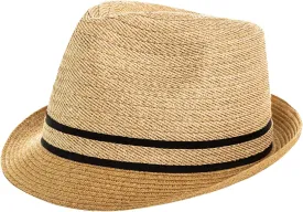 Comhats Oversize XL XXL Mens Summer Straw Fedoras Sun Hats Panama Derby Packable 57-64cm 22.4"-25.2" 7 1/8-8
