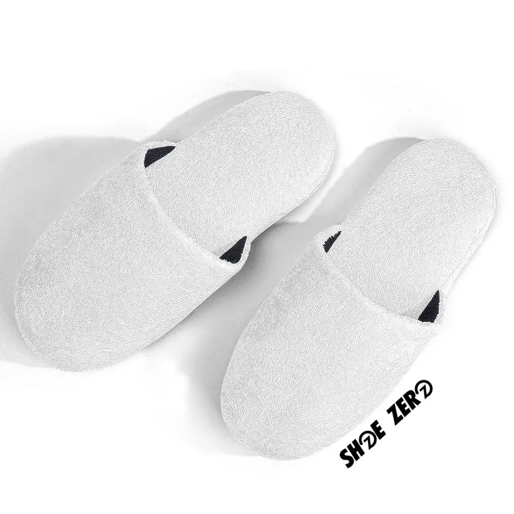 Customizable Home Slippers (White)