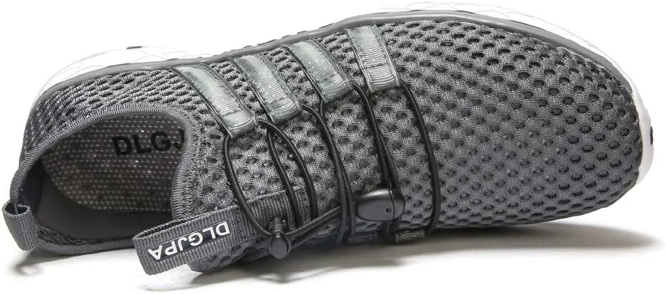 DLGJPA Men's Lightweight Quick Drying Aqua Water Shoes Athletic Sport Walking Shoes