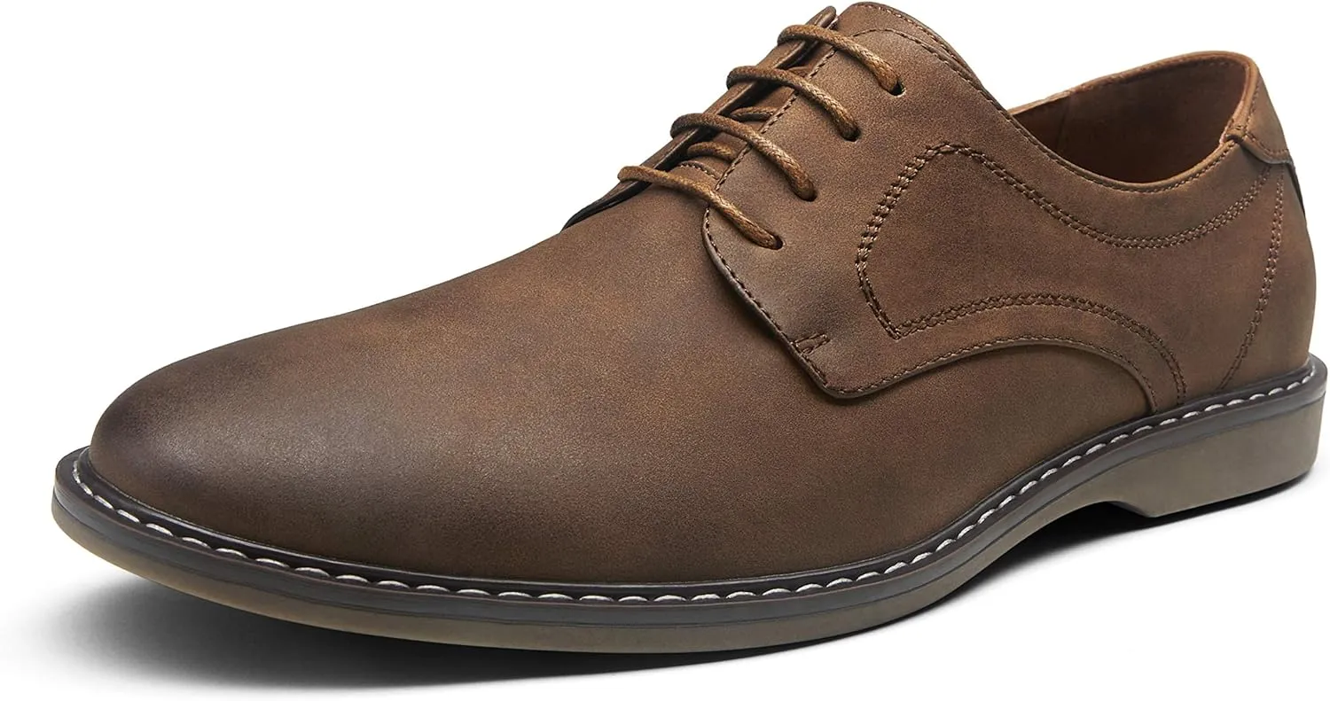 Jousen Men's Casual Dress Shoes Retro Business Classic Dress Shoes for Men