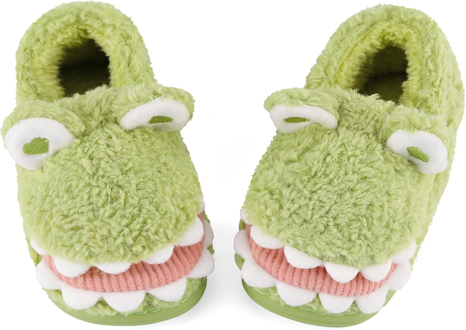 KAKU NAUN Toddler Kids Unisex Slippers Animal Winter Warm Furry Shoes for Boys Girls