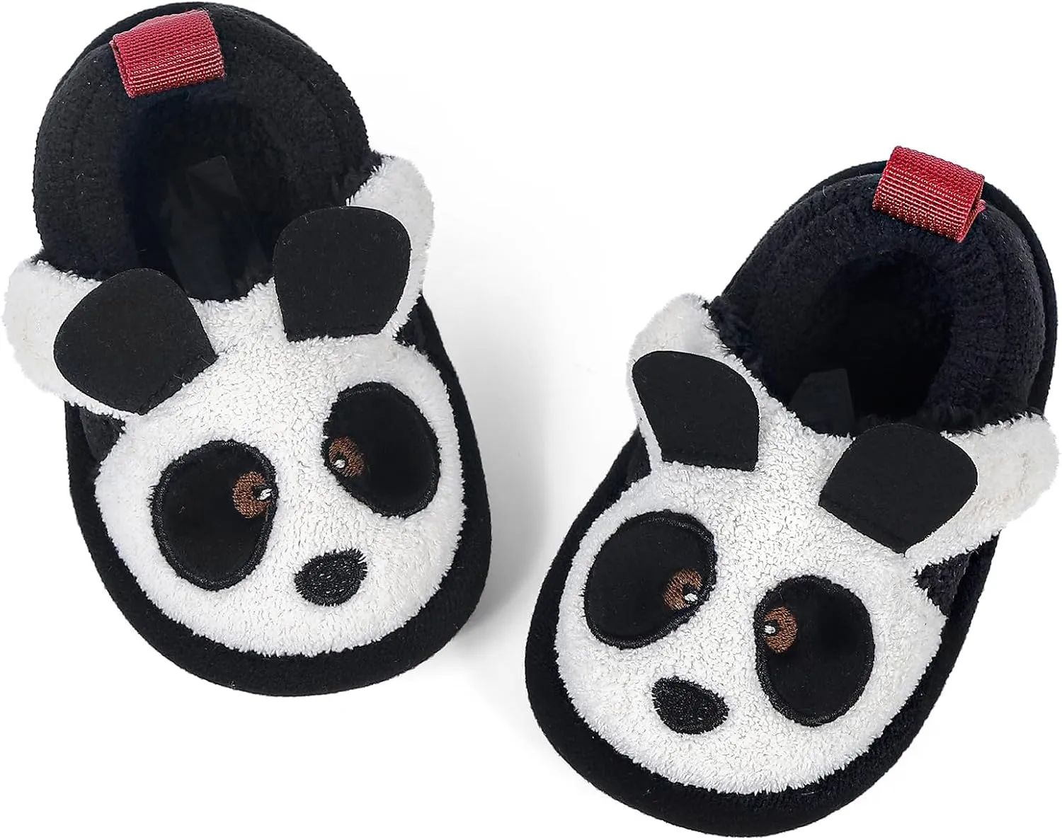KAKU NAUN Toddler Kids Unisex Slippers Animal Winter Warm Furry Shoes for Boys Girls