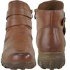 KOZI Waterproof Women Boot HF3591 Ankle Winter Fur Casual Boot BLACK