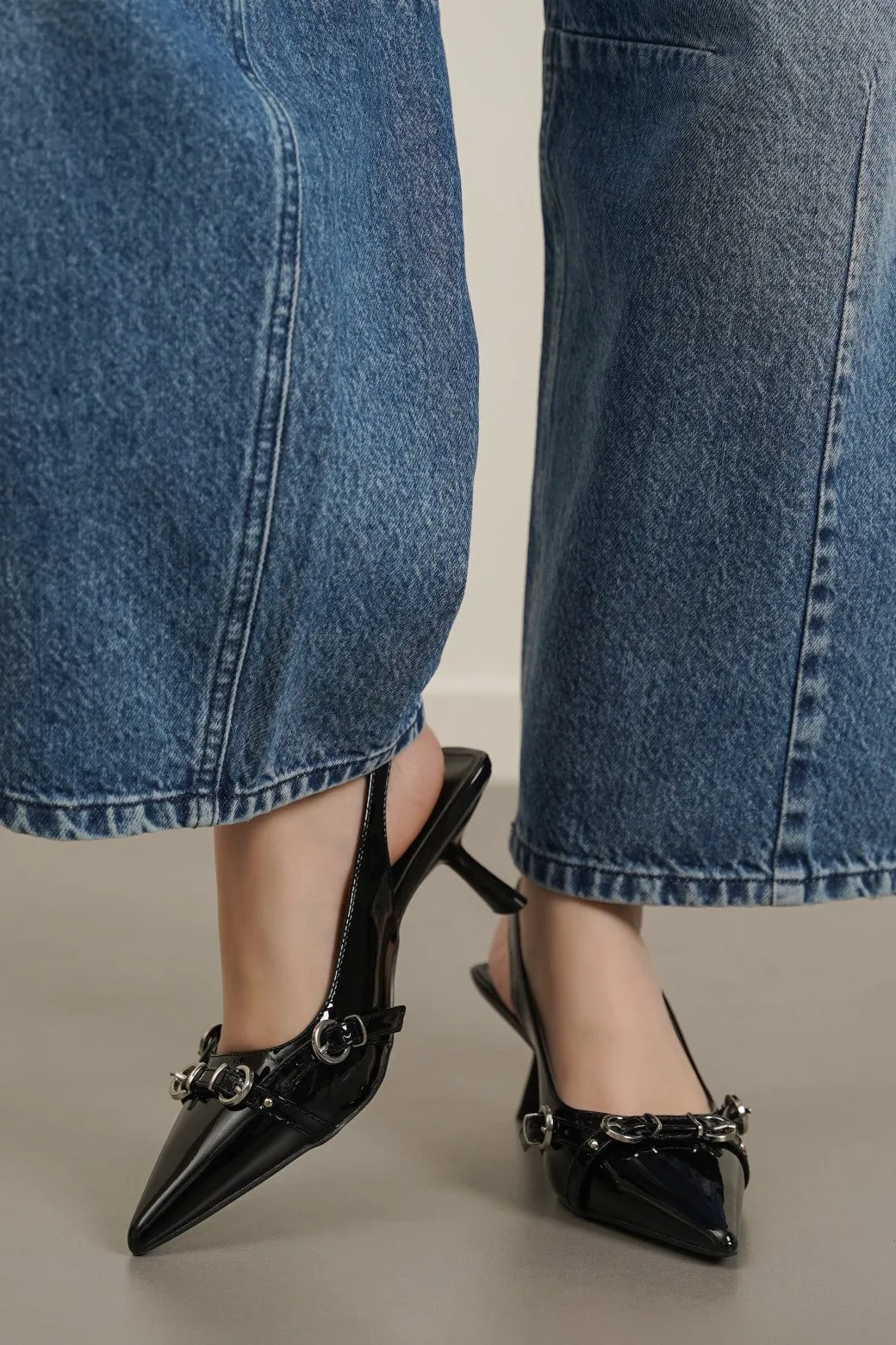 MADRID PATENT HEELS