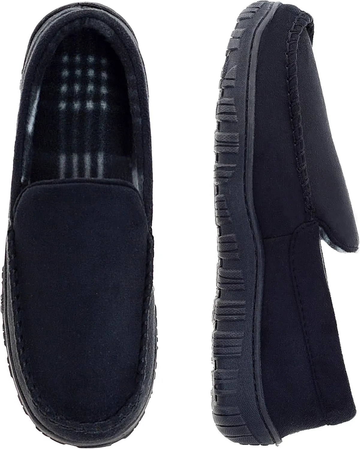 Mens Slippers Moccasins for Men Breathable Memory Foam House Shoes Indoor Outdoor