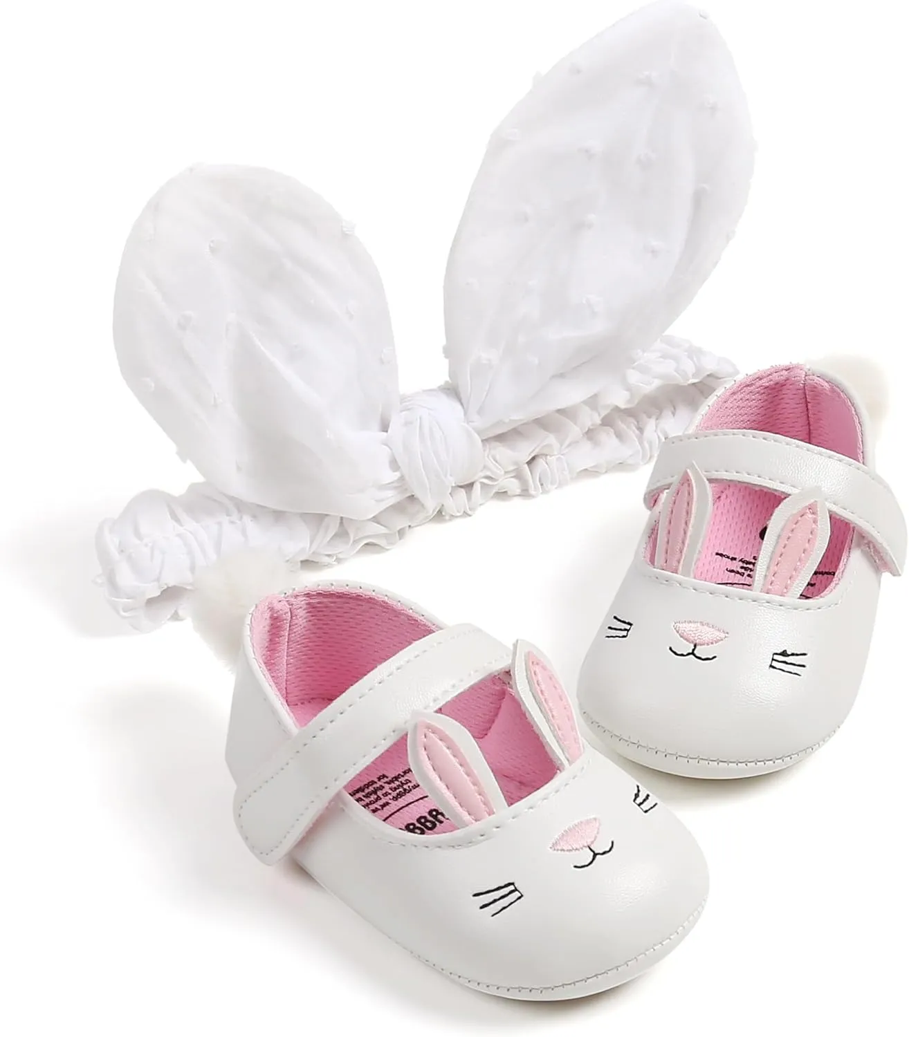 Ohwawadi Infant Baby Boys Girls Slippers Cozy Fleece Booties Soft Bottom Warm Cartoon Socks Newborn Crib Shoes