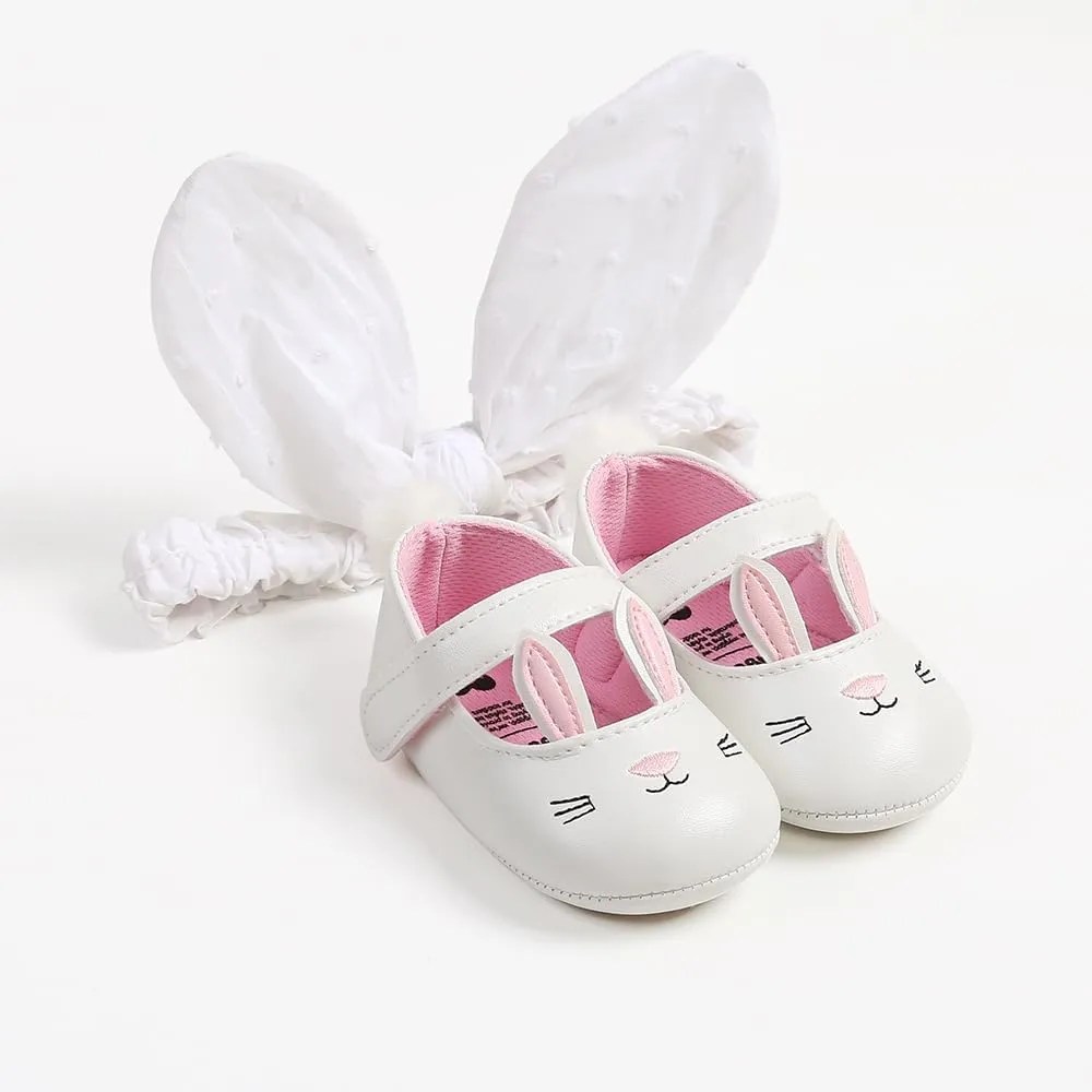 Ohwawadi Infant Baby Boys Girls Slippers Cozy Fleece Booties Soft Bottom Warm Cartoon Socks Newborn Crib Shoes