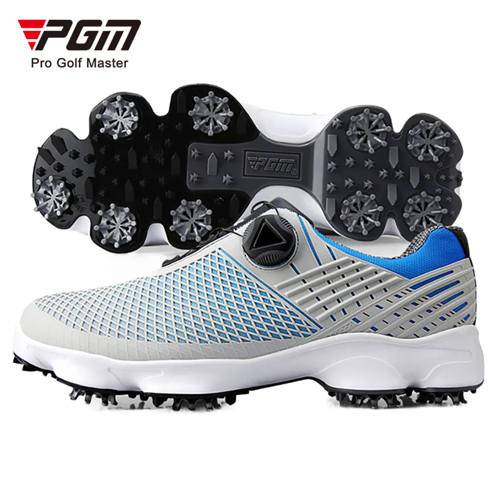 PGM XZ106 mens luxury golf shoes sneaker waterproof auto lacing golf shoes