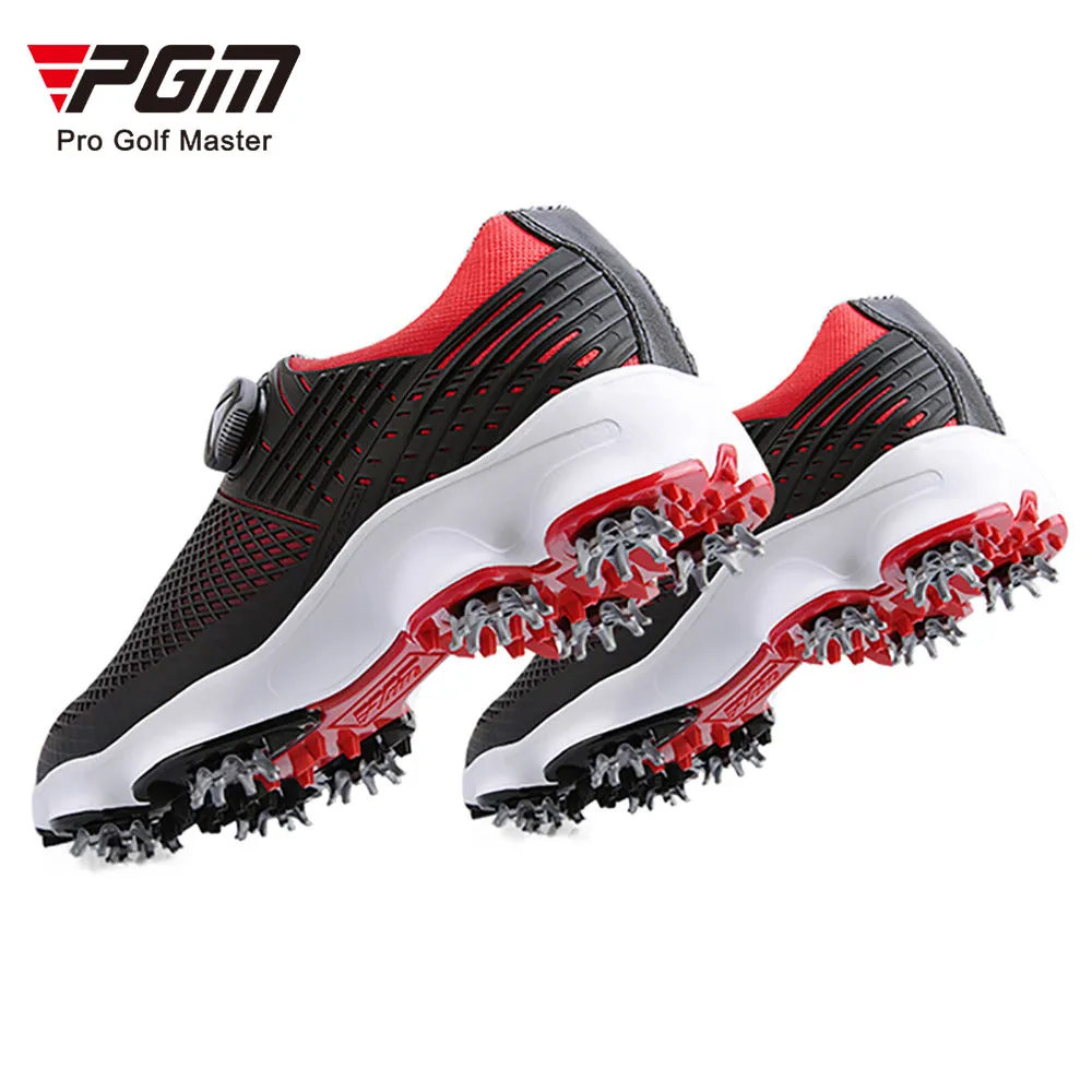 PGM XZ106 mens luxury golf shoes sneaker waterproof auto lacing golf shoes