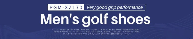 PGM XZ170 custom golf shoes sport spikes shoes for men
