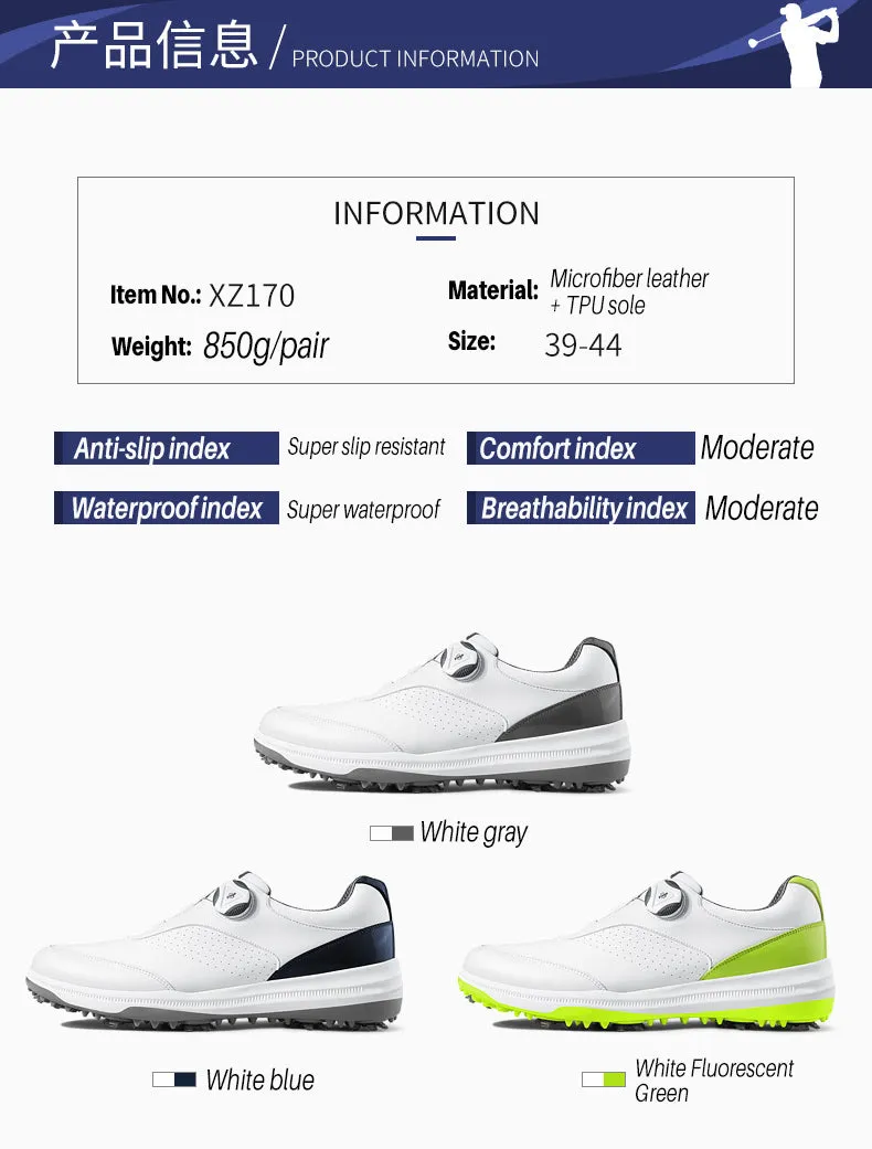 PGM XZ170 custom golf shoes sport spikes shoes for men