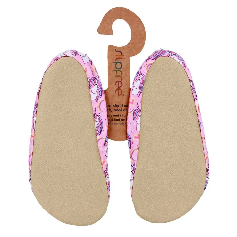 Slipfree Non-Slip Beach Shoes GLACE ice cream Aqua Sock Sun Safe Grippy Soles