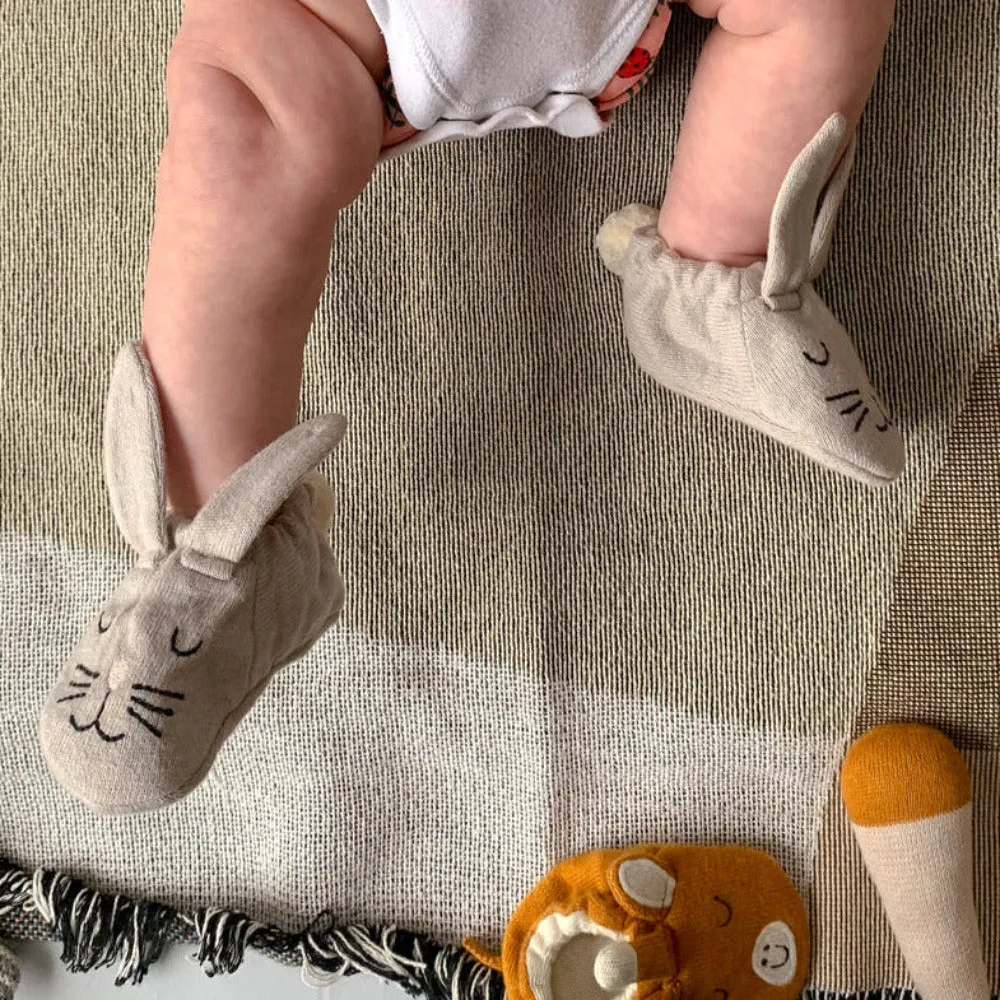 Sophie Home Cotton Knit Baby Booties
