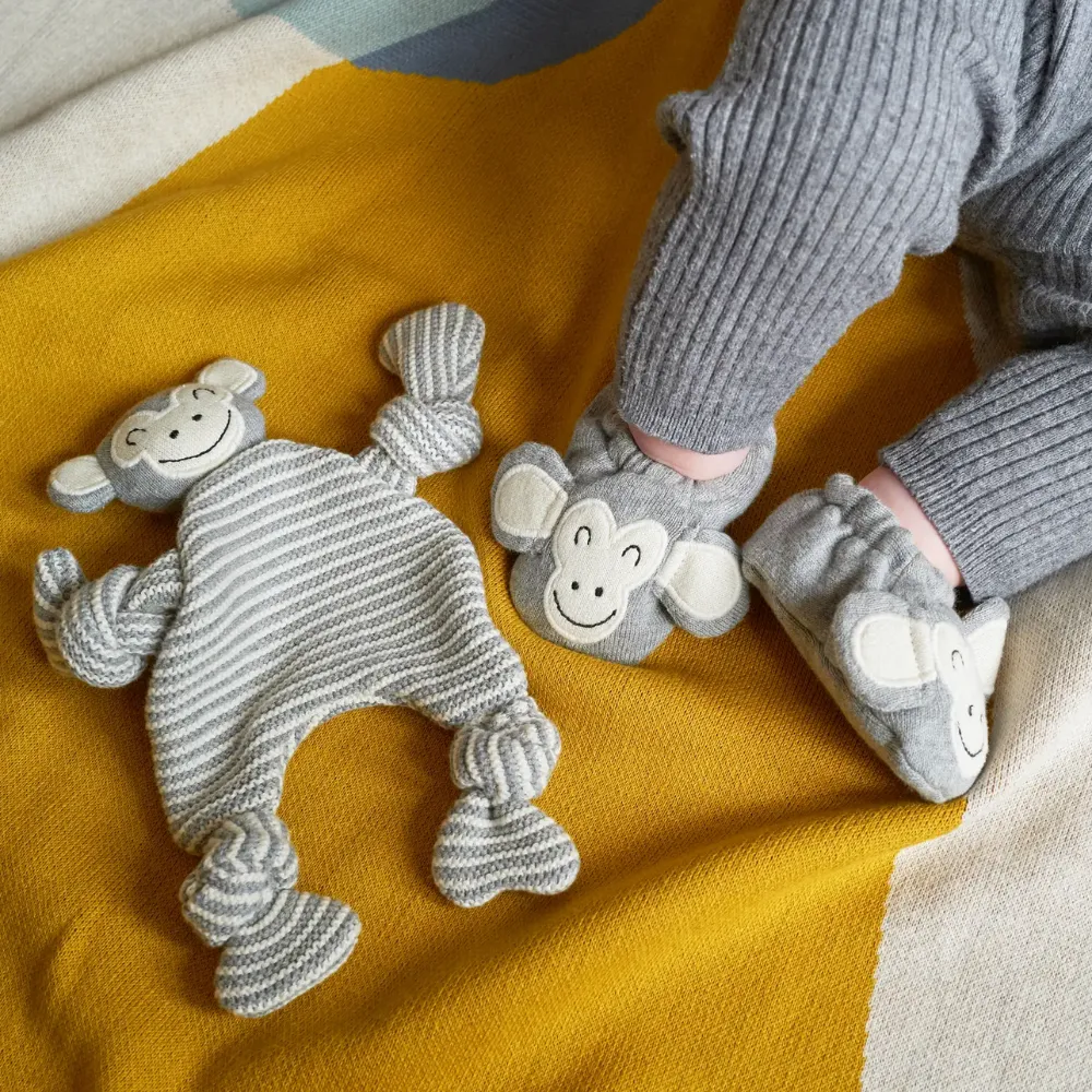 Sophie Home Cotton Knit Baby Booties