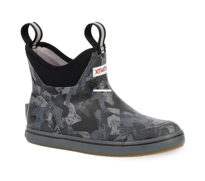 Xtratuf: Women's 6" Ankle Deck Boot- Black Camo